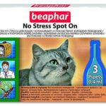 Beafar Beaphar NO STRESS spot on 3 pipettes - drops from stress for cats