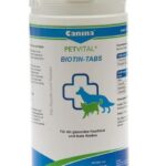 Vitamins for cats and dogs Canina "PETVITAL Biotin-Tabs" 50 tablets, 100 g