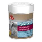 Vitamins 8 in 1 Excel Multi-Vitamin for Small Breed Dogs, 70 Tablets