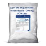 Brovadazol 200 (fenbendazole/panacur) powder dewormer 1000g