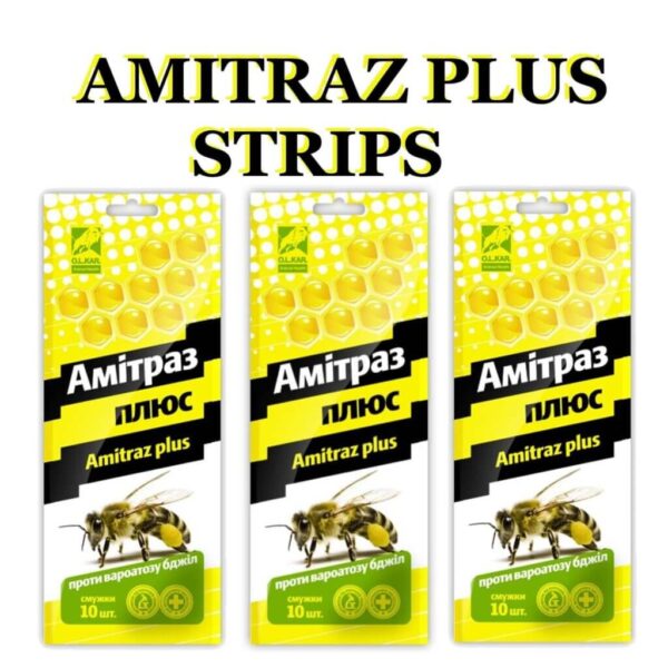 Amitraz strips honey bee mite treatment taktic