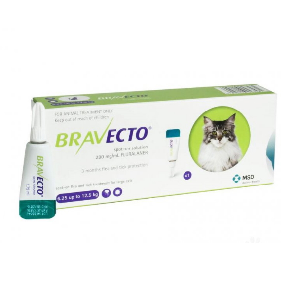 Bravecto Spot-On (fluralaner) for cats Bravecto Spot-On (fluralaner) for cats