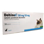 Dehinel for cats (pyrantel, praziquantel) 10 tablets