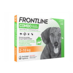 Frontline (fipronil) Plus flea and tick treatment for dogs 2-10 kg 3 pipettes