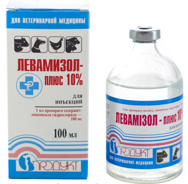 Levamisole 10 % anthelmintic solution for injectio