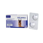 Milpro 12.5 mg 125 mg milbemycin oxime, praziquantel Worming for dogs 5-25 kg