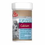 Vitamins 8 in 1 Excel Calcium for Dogs, 155 Tablets