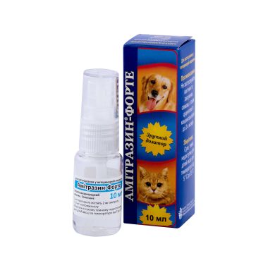 Amitrazin-Forte with dispenser (amitraz, clotrimazole) Amitrazin-Forte with dispenser (amitraz, clotrimazole)