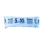 Bandage medical unsterile gauze 5 m x10 cm, TM "Snow White"