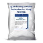 Brovadazol 50 (fenbendazole/panacur) powder dewormer 1000g