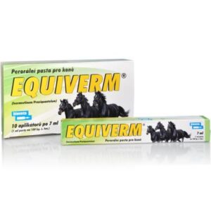 Equiverm (ivermectin, praziquantel) paste gel for horses