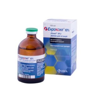 Enroxil 10% enrofloxacin 100 mg