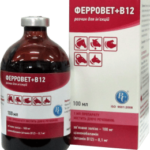 Ferrovet + Vit B12 (iron hydroxide dextran complex) 100ml