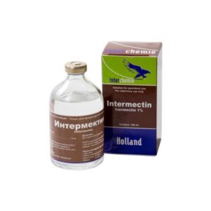 Intermectin 1% (ivermectin) solution for injection 100 ml