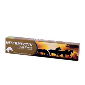 Intermektin DUO paste Horse Wormer Syringe 7.74 g