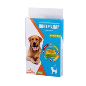 Counter Blow Flea & Tick Drop for dogs 20-40 kg 3 ml 3 pipettes