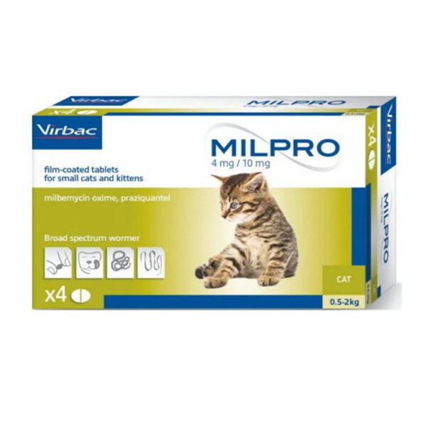 milbemycin oxime, praziquantel Worming for cats