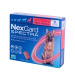 NexGard Spectra treatment of flea, tick, and worm for dogs 30-60 kg 3 tablets