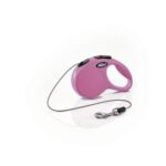 Flexi Classic HS, cable 3 m to 8 kg, pink