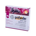 Profender (emodepside, praziquantel) drops for cats 5-8 kg, 2 pipettes x 1.12 ml