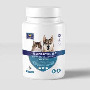 HELMINTAZOLE 250 36 capsules fenbendazole Panscur for dogs sale