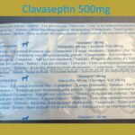 Clavaseptin 500 mg (amoxicillin + clavulanic acid) for Dogs/Cats 10 tablets