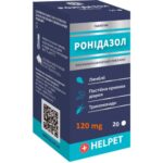 Ronidazole 120 mg tablets for dogs and cats 20 tablets